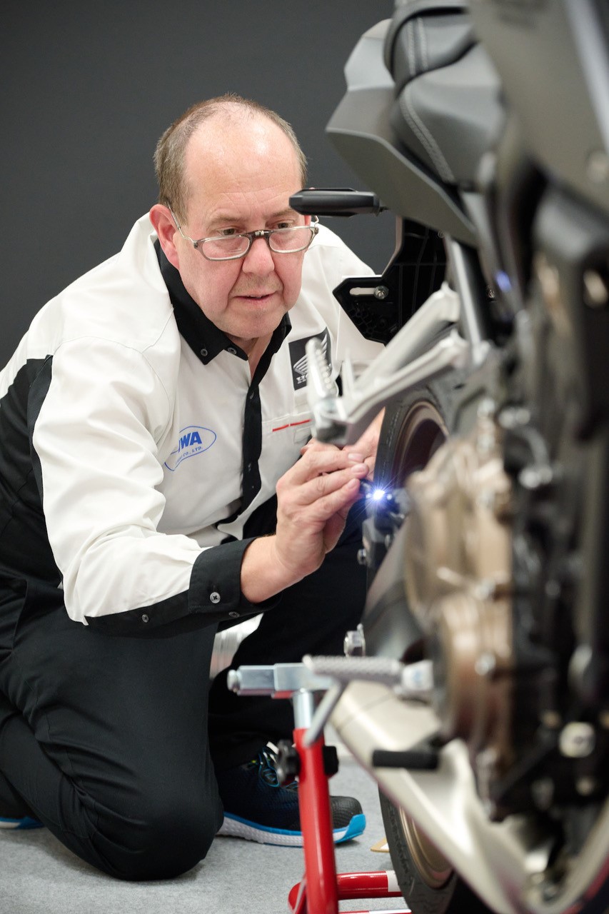 Nico Blanckaert, 53 ans, est Directeur général et mécanicien en chef de Motorcenter Westhoek Veurne